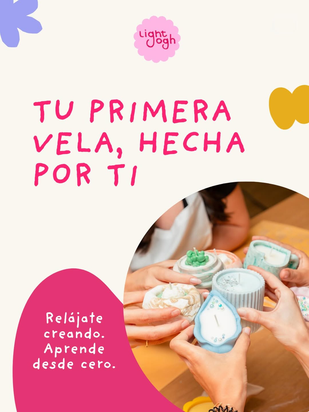 hacer velas aromáticas light gogh