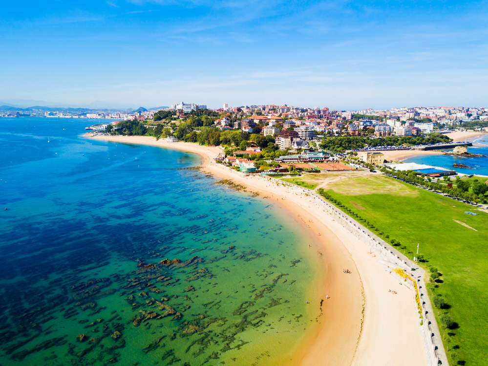 Ubicación de Eurostars Hotel Real Santander, uno de los hoteles más prestigiosos de España