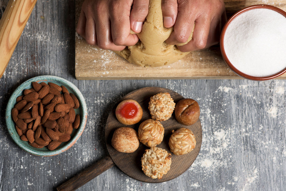 Receta tradicional de Cataluña, los panellets