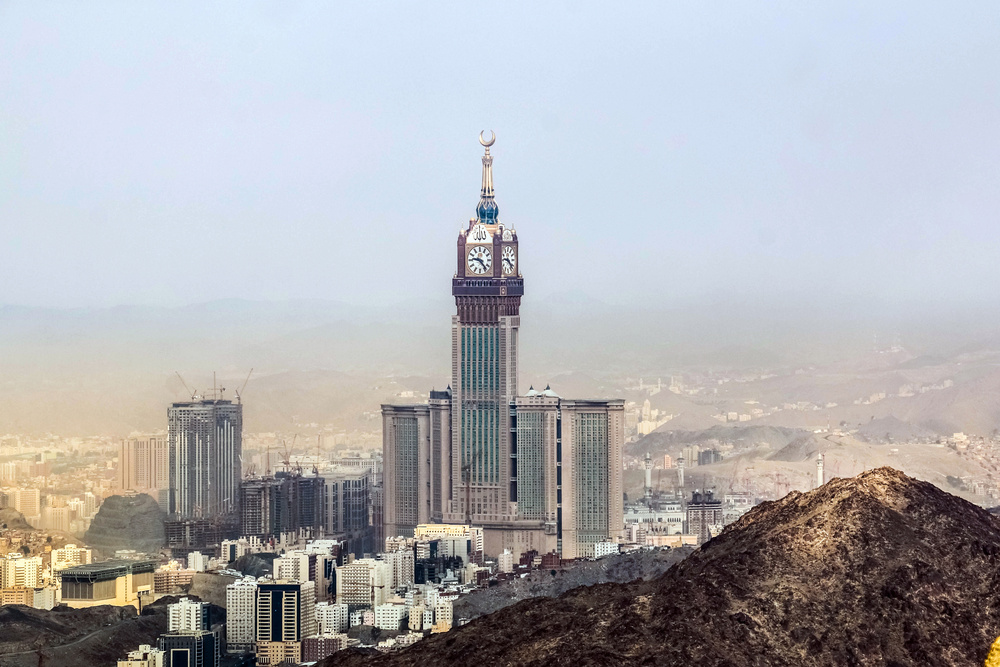 Torres de Abraj Al Bait en Arabia Saudí.