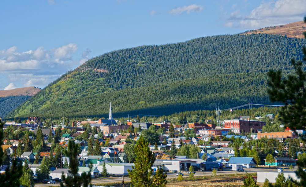 Ciudad de gran altitud en Colorado