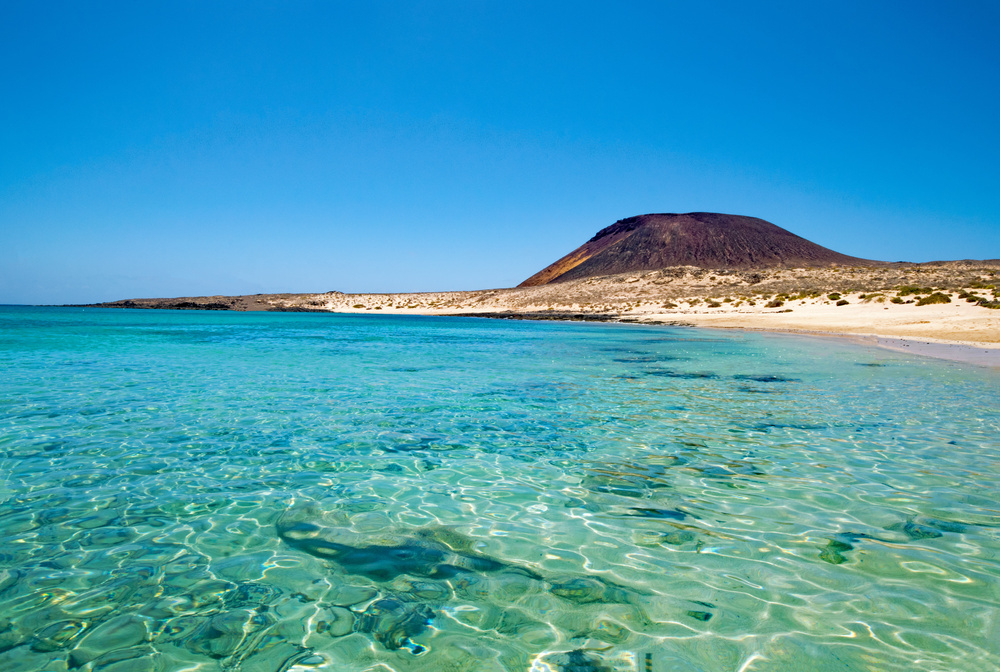 Playa de La Francesa en Lanzarote