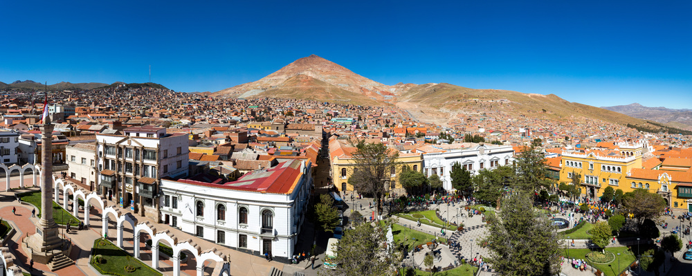 Potosí, ciudad situada a elevada altitud