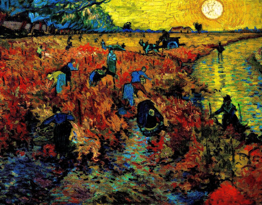 art and wine de wine gogh