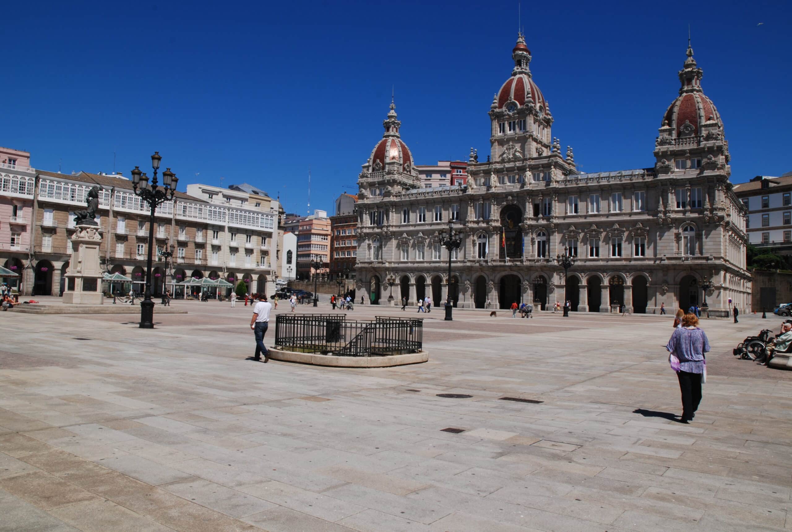 Que ver en A Coruña - Plaza María Pita