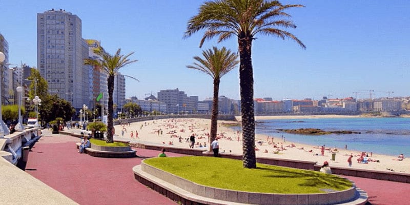 Que ver en A Coruña - Paseo Marítimo