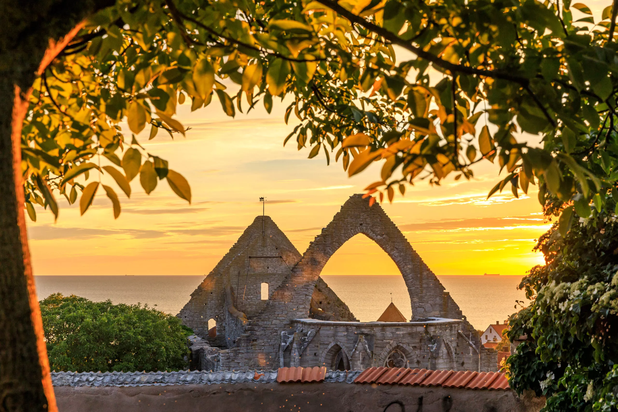 Visby, uno de los atractivos turísticos de Suecia